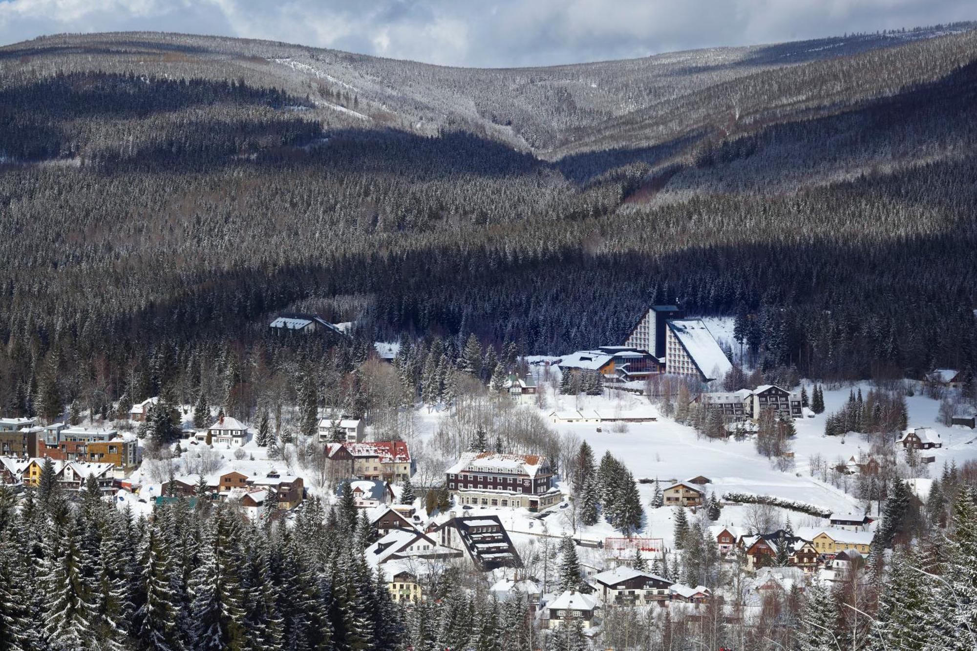 Spa Hotel Bily Horec Harrachov Dış mekan fotoğraf