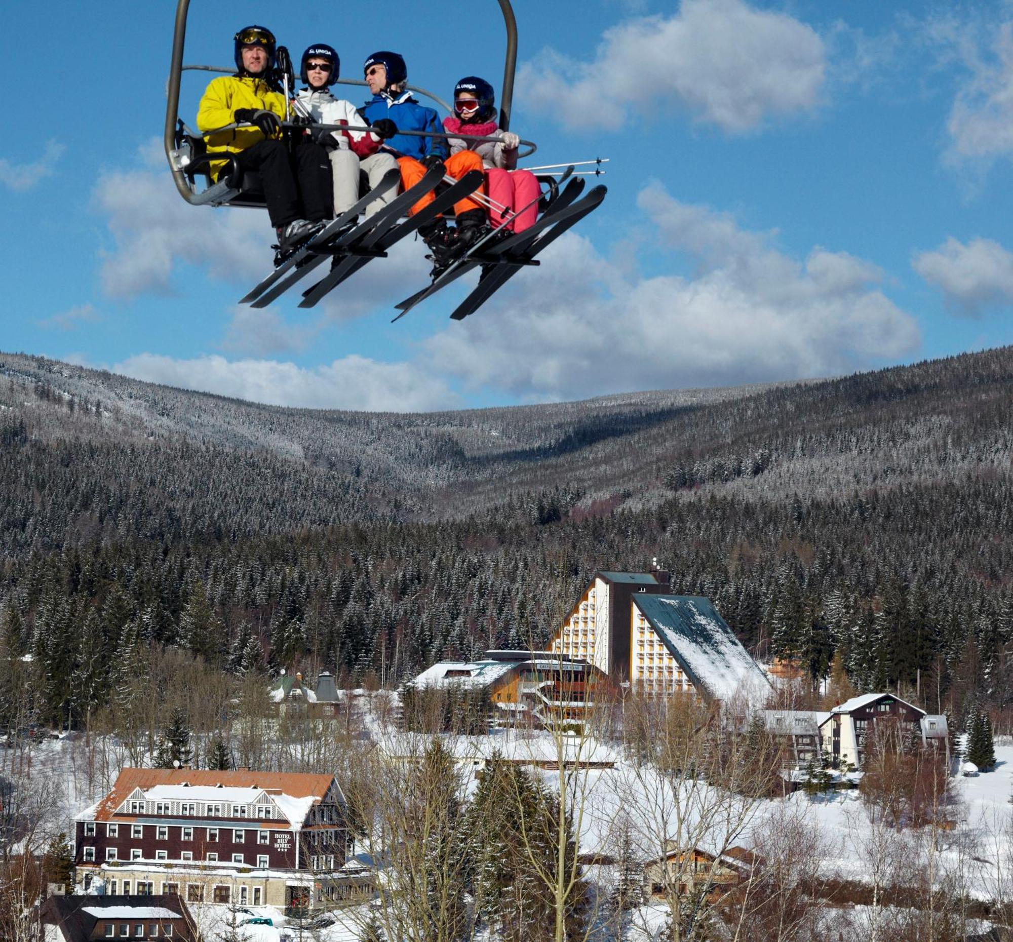Spa Hotel Bily Horec Harrachov Dış mekan fotoğraf